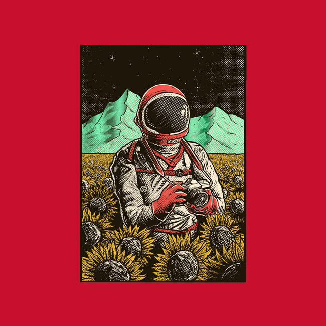 Space Flowers-cat basic pet tank-artofvelazquez