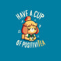 Cup of Positivitea-none glossy sticker-Typhoonic