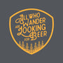 All Who Wander are Looking for Beer-none fleece blanket-beerisok