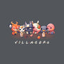 Villagers-none removable cover w insert throw pillow-Geekydog