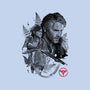 Joel and Ellie-none removable cover w insert throw pillow-DrMonekers