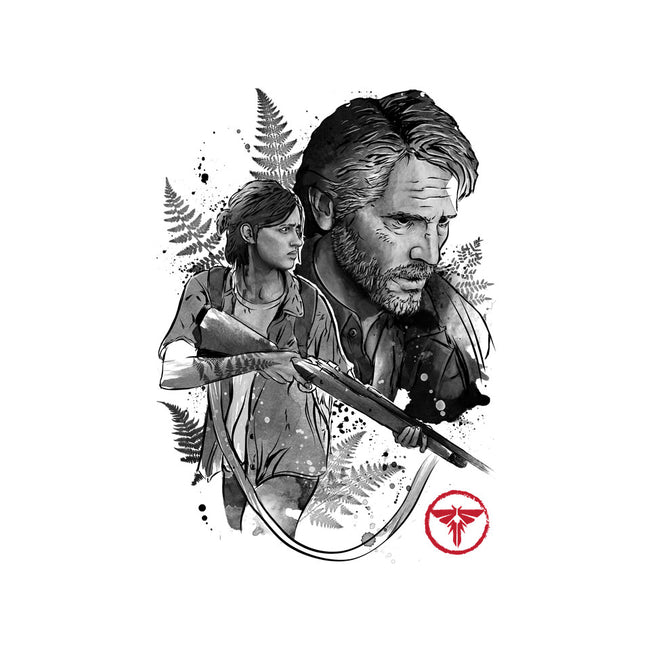 Joel and Ellie-none glossy sticker-DrMonekers