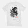 Joel and Ellie-womens basic tee-DrMonekers