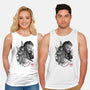 Joel and Ellie-unisex basic tank-DrMonekers