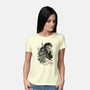 Joel and Ellie-womens basic tee-DrMonekers