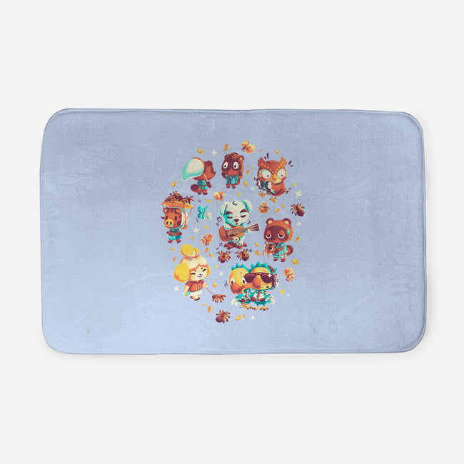 Tarantula Island-none memory foam bath mat-Geekydog