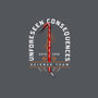 Unforseen Consequences-none glossy sticker-rocketman_art
