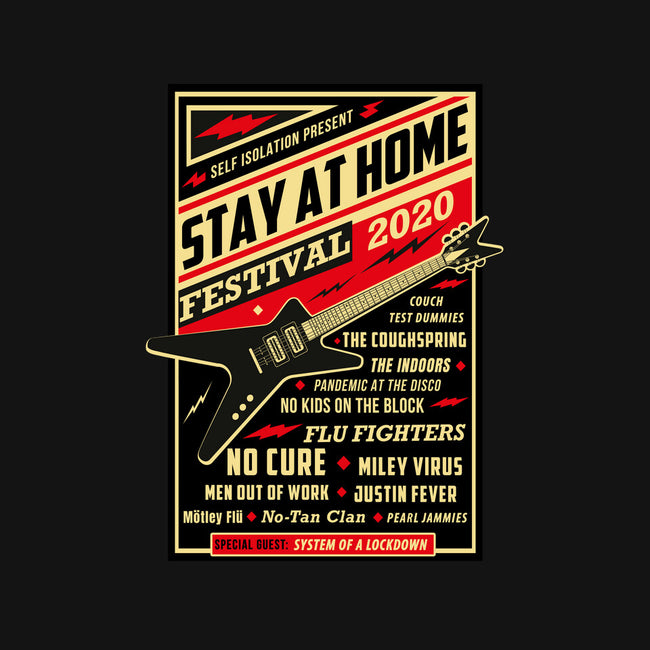 Quarantine Festival-none non-removable cover w insert throw pillow-sheepmerch