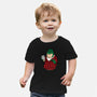Not the Mama-baby basic tee-Raffiti
