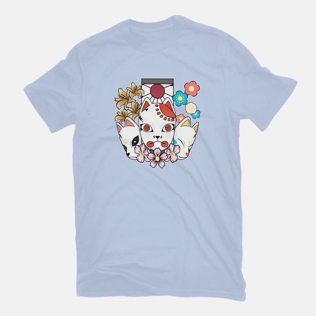 Kitsune Team-mens basic tee-neokawaii
