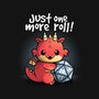 One More Roll-none polyester shower curtain-NemiMakeit
