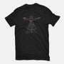 Hills Are Alive-womens basic tee-rocketman_art