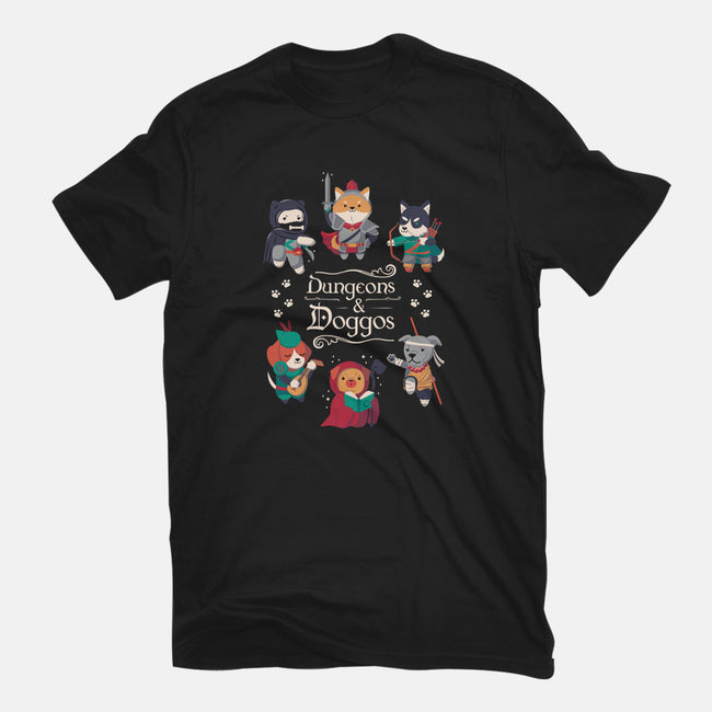 Dungeons & Doggos 2-youth basic tee-Domii