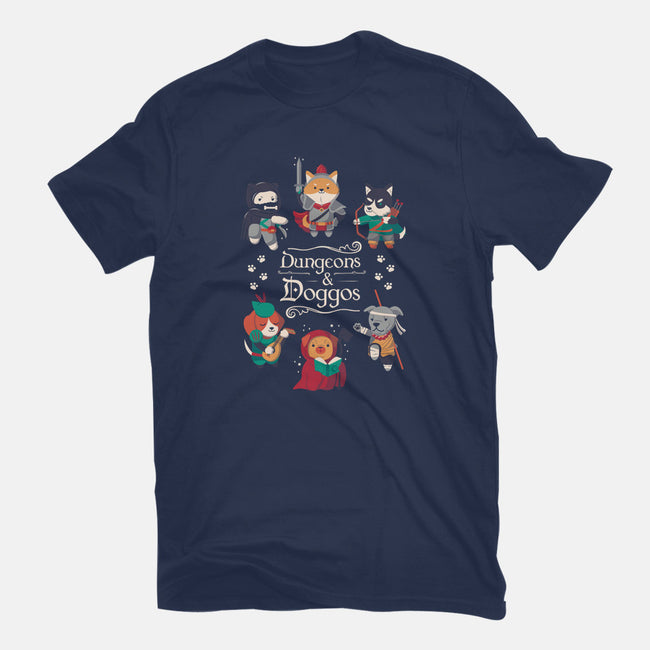 Dungeons & Doggos 2-youth basic tee-Domii