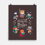 Dungeons & Doggos 2-none matte poster-Domii