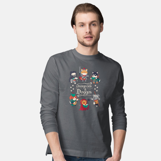 Dungeons & Doggos 2-mens long sleeved tee-Domii
