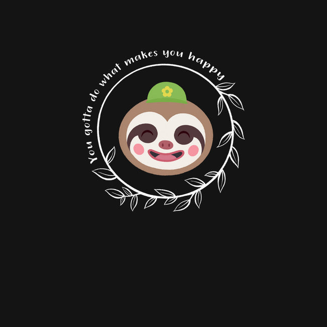 Be Happy-none glossy sticker-kosmicsatellite