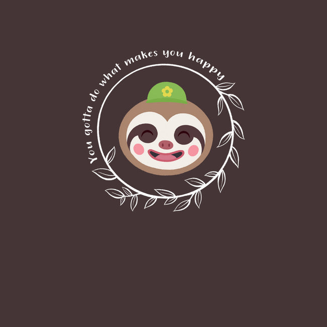 Be Happy-none glossy sticker-kosmicsatellite