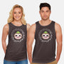Be Happy-unisex basic tank-kosmicsatellite