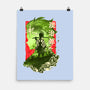 Water Attack-none matte poster-hypertwenty