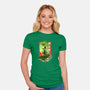 Water Attack-womens fitted tee-hypertwenty