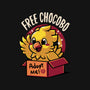 Adopt a Chocobo-none removable cover w insert throw pillow-Typhoonic