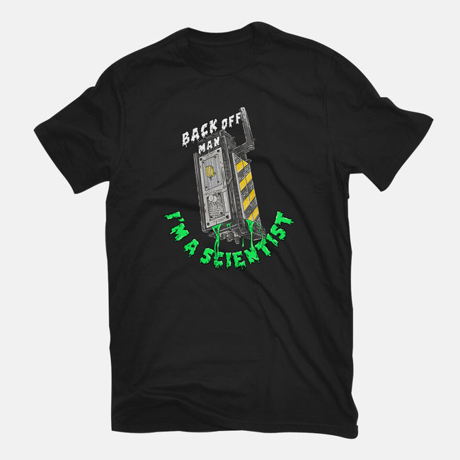 Back Off Man-unisex basic tee-rocketman_art