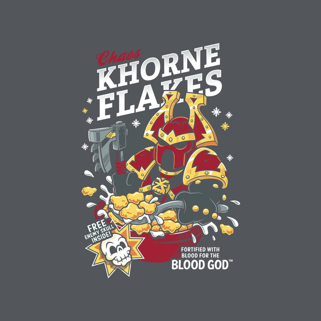 Khorne Flakes-none non-removable cover w insert throw pillow-Nemons