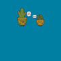 Succ and Prick-none stretched canvas-Farty Plants