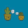 Succ and Prick-none fleece blanket-Farty Plants