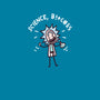 Science Bleep-none stretched canvas-Wenceslao A Romero