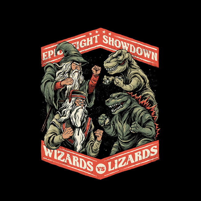 Wizards vs Lizards-mens long sleeved tee-glitchygorilla
