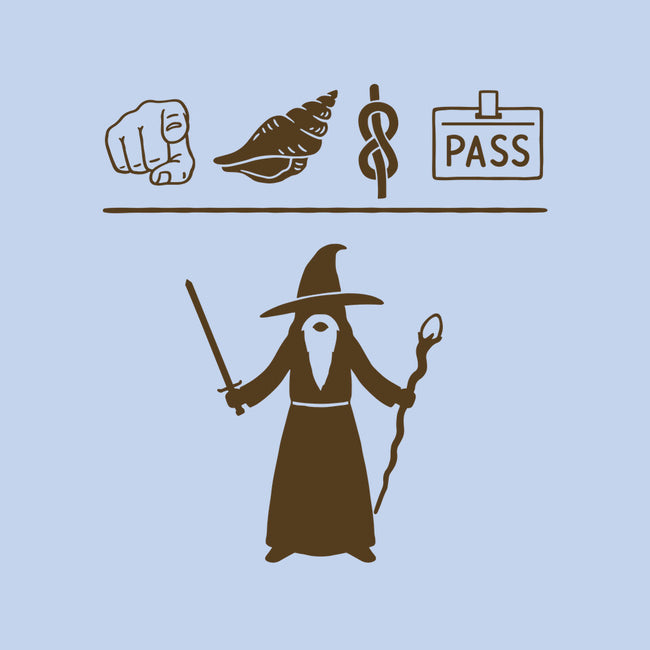 Wizard Hieroglyphs-none polyester shower curtain-Shadyjibes