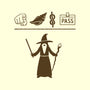 Wizard Hieroglyphs-none adjustable tote-Shadyjibes