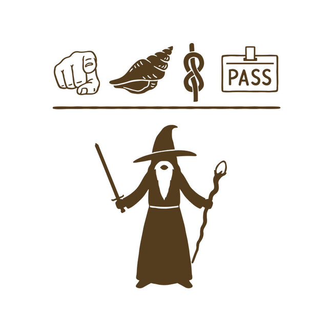 Wizard Hieroglyphs-none glossy sticker-Shadyjibes