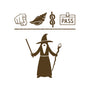 Wizard Hieroglyphs-cat basic pet tank-Shadyjibes
