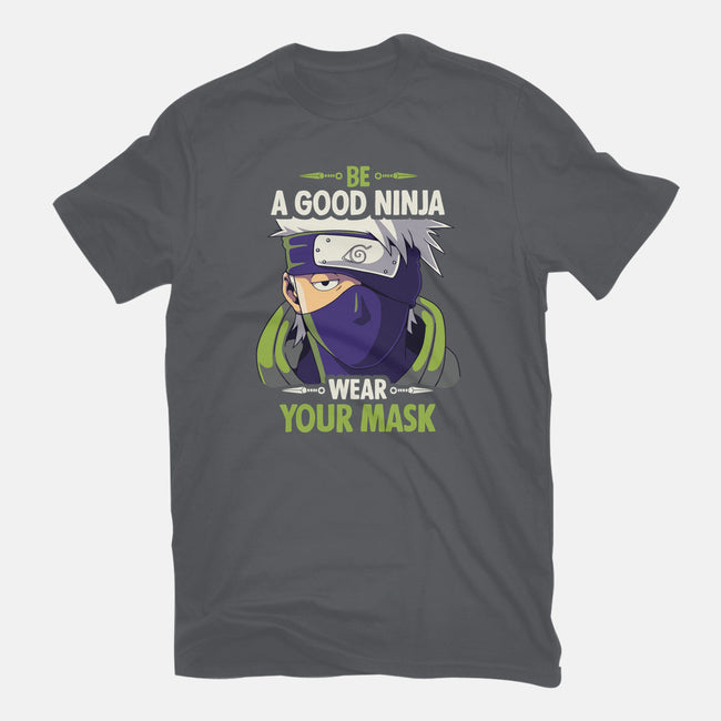 Good Ninja-mens heavyweight tee-Geekydog