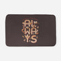 Always-none memory foam bath mat-eduely