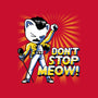 Don't Stop Meow-none adjustable tote-estudiofitas