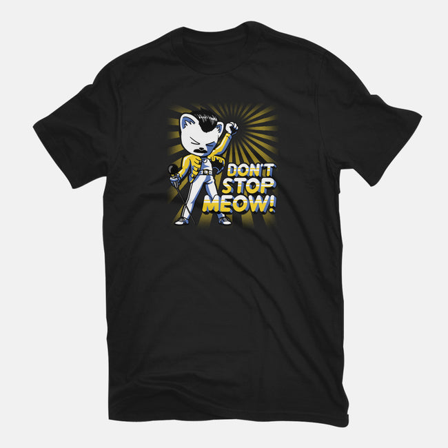 Don't Stop Meow-youth basic tee-estudiofitas