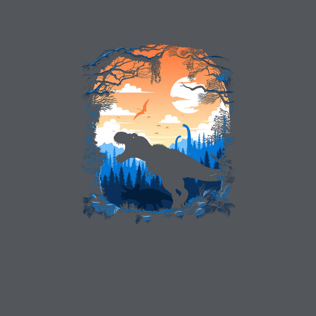 Sunset Rex-none removable cover w insert throw pillow-albertocubatas