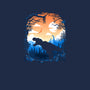 Sunset Rex-none removable cover w insert throw pillow-albertocubatas