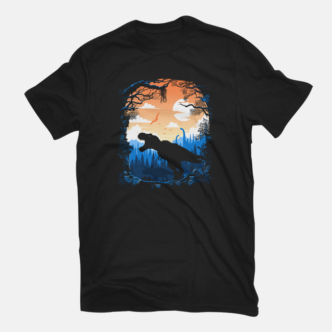 Sunset Rex-youth basic tee-albertocubatas