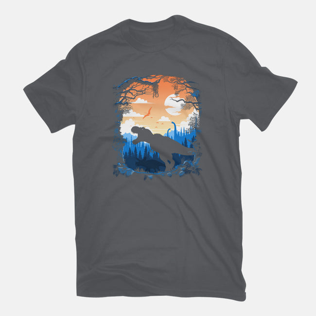 Sunset Rex-youth basic tee-albertocubatas