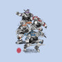 Turtle Squad-none glossy sticker-DrMonekers