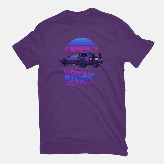 Back to the Oasis-womens basic tee-GeekMeThat