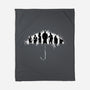 Under My Umbrella-none fleece blanket-rocketman_art