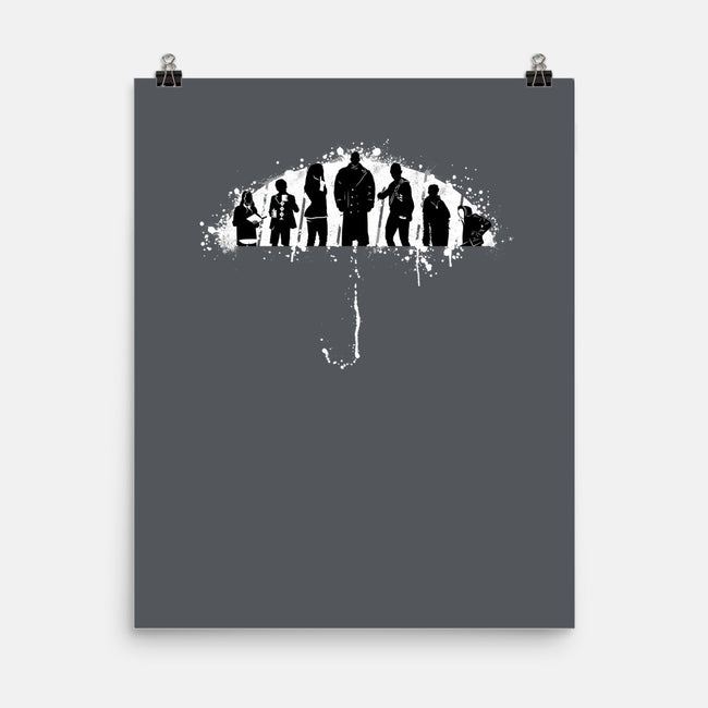 Under My Umbrella-none matte poster-rocketman_art
