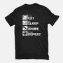 Rinse and Repeat-youth basic tee-CoD Designs