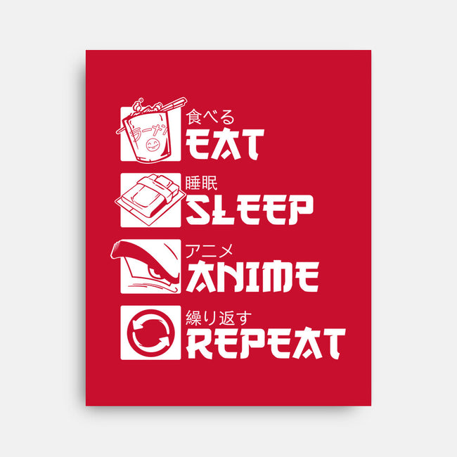 Rinse and Repeat-none stretched canvas-CoD Designs